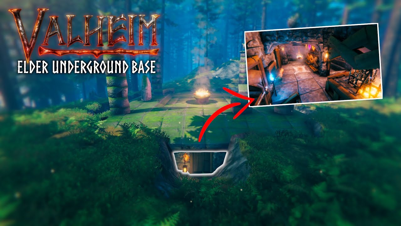 Valheim - Epic Underground Elder Base