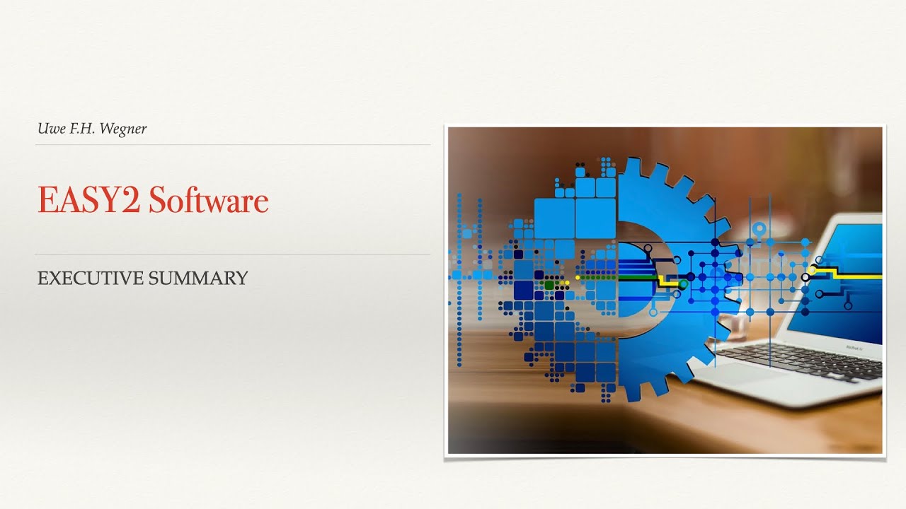 EASY2 Die intelligente Softwarel&ouml;sung f&uuml;r effiziente Gesch&auml;ftsprozesse- EXECUTIVE SUMMARY