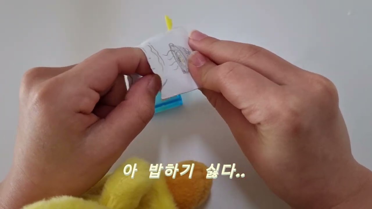 미니어쳐 인형계 놀이#오리길 옥수수스프먹방#귀요워