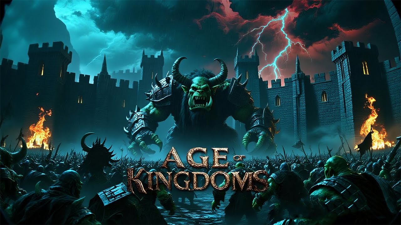 Age of Kingdoms | Orcs vs Humans | The Last Stand at Blackstone Fortress (4K) (Full Movie)