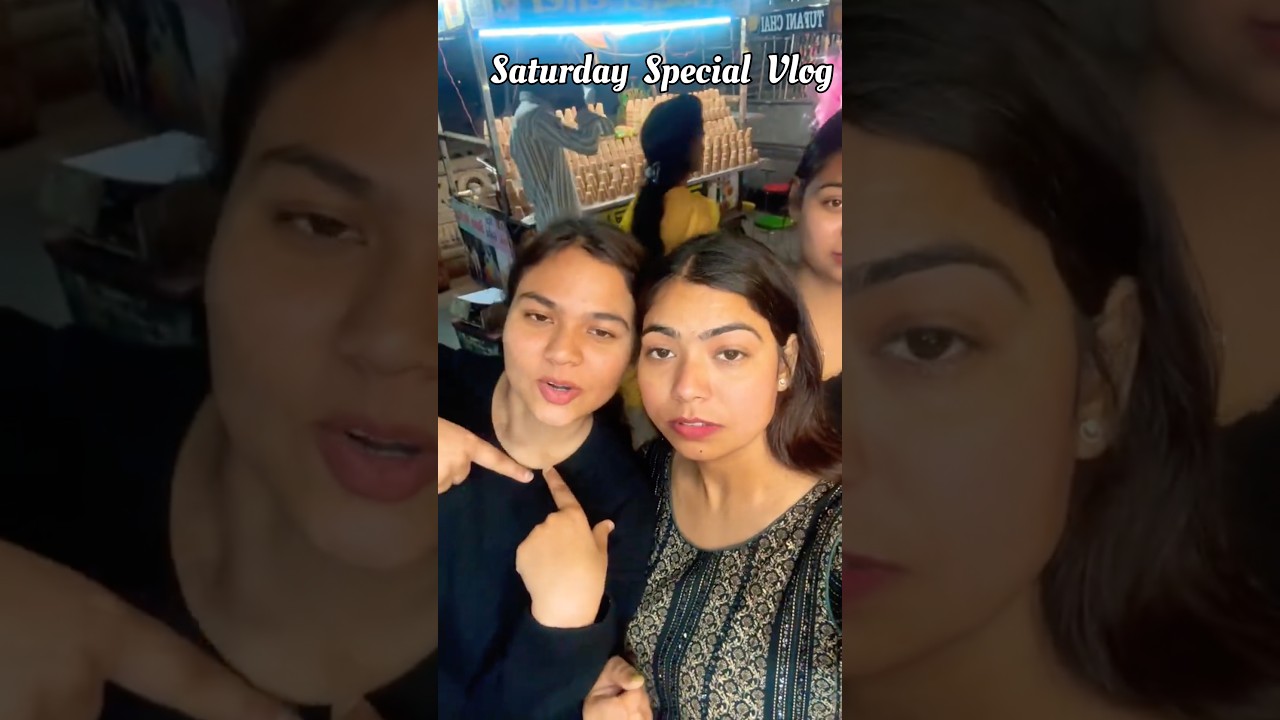 Saturday Special 🙏 Mandir Darshan + Chatori Gali Street Food Blast #youtubeshorts #dailyvlog #viral