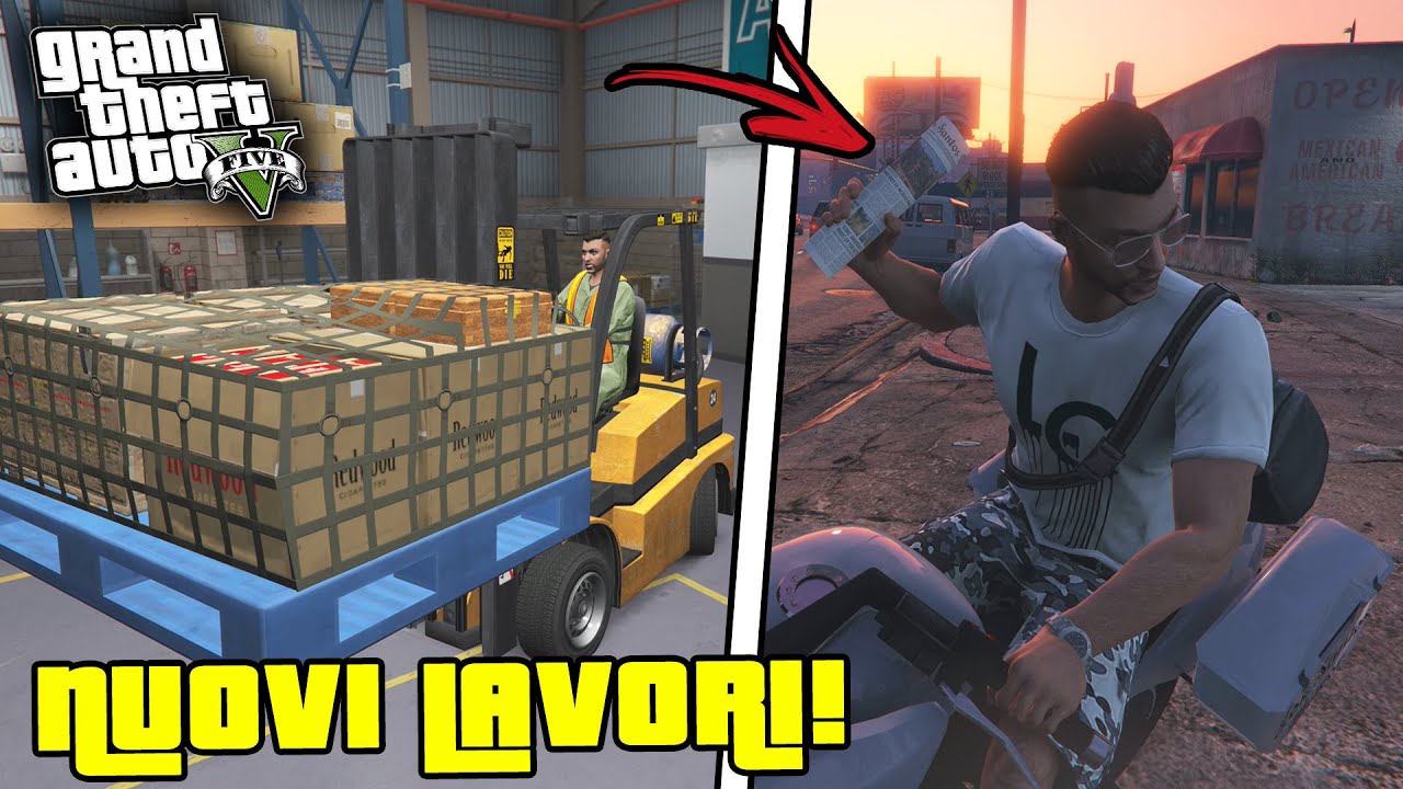 PROVO I NUOVI LAVORI DI GTA ONLINE E SONO... | GTA 5 ONLINE!