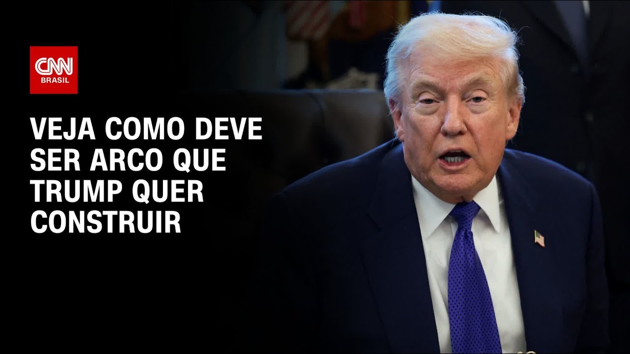 Trump quer construir arco em Washington DC | LIVE CNN