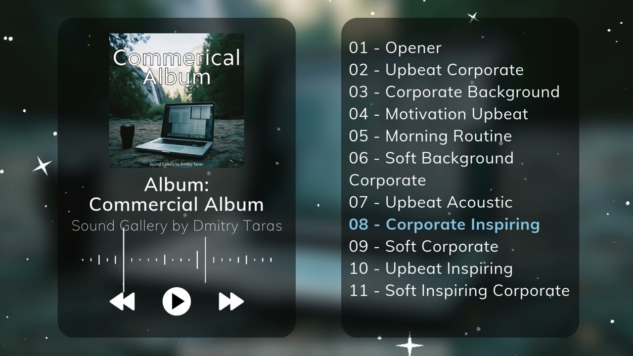 Commercial Album - Soft Corporate Background Music | Calm & Professional Instrumental for Business