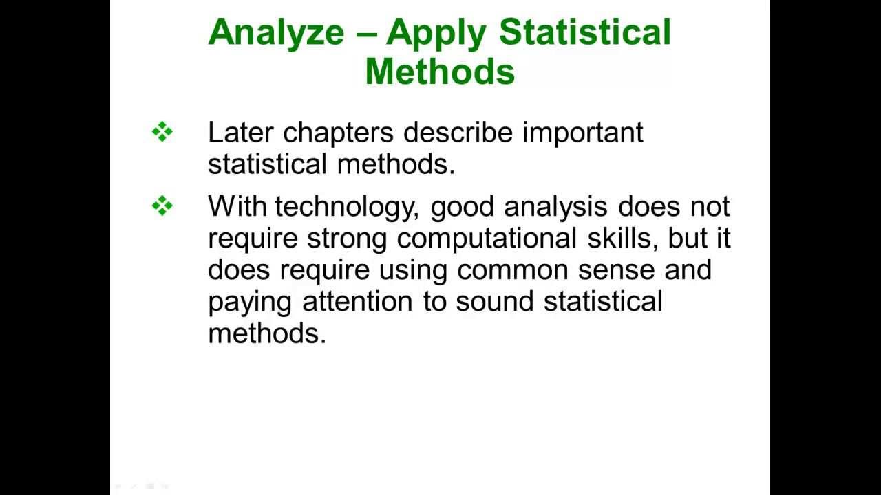 Statistics - Basics of Statistics