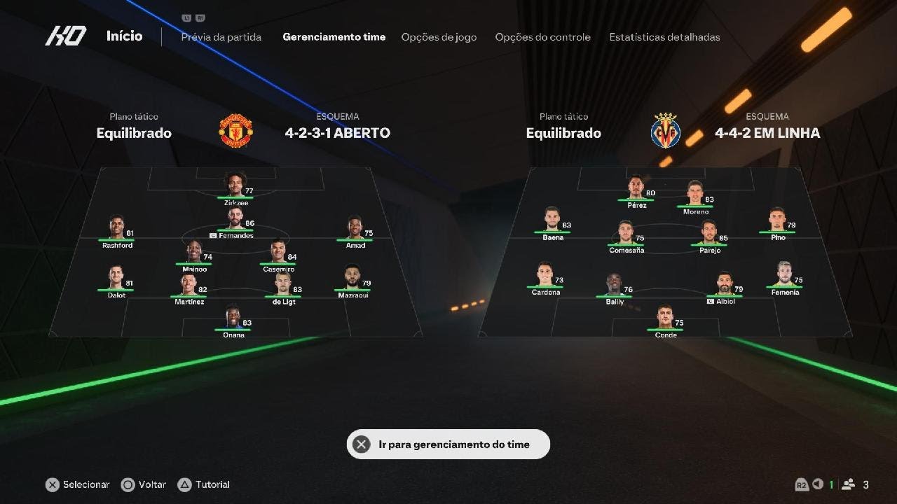 Doesn't save previously adjusted formation in kick off match mode