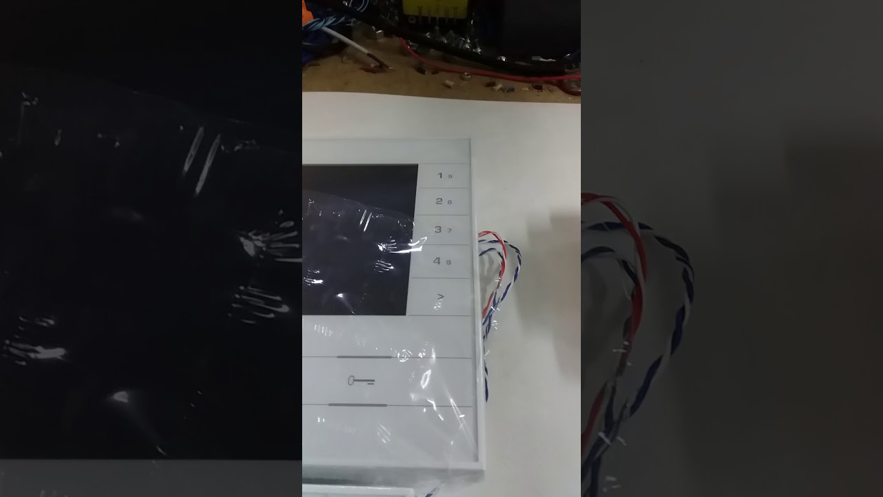 programmation vidéo Phone bpt 3postes Futura thangram + intercom