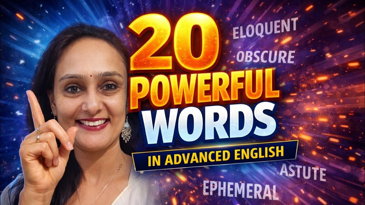 20 powerful words in advanced english 