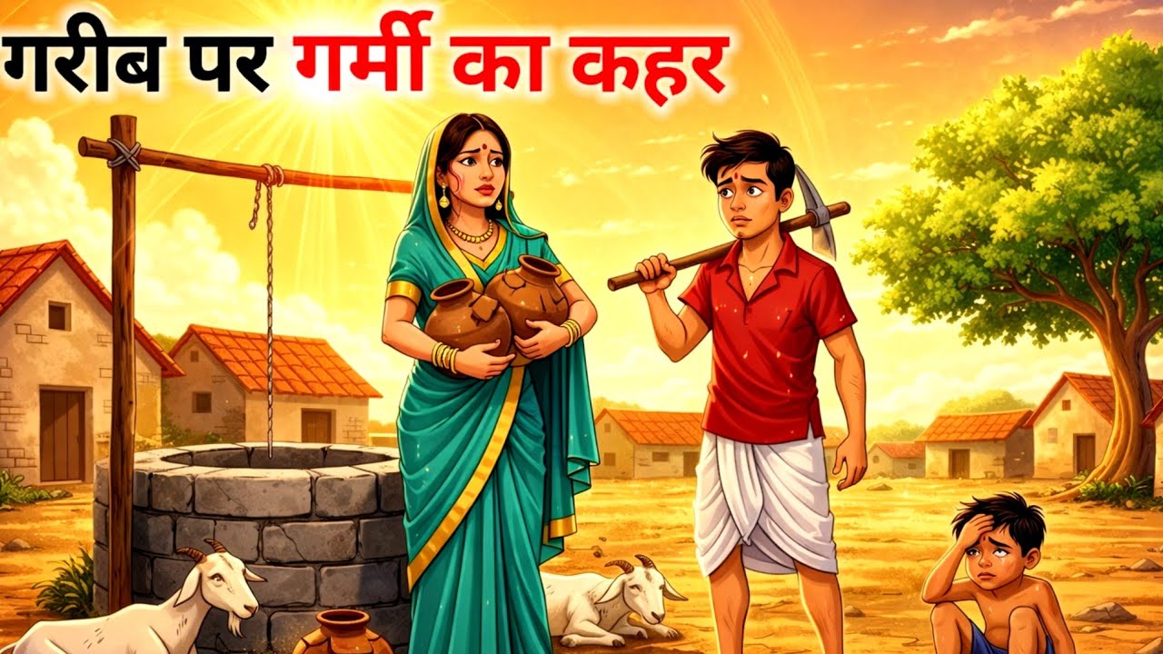 गरीब पर गर्मी का कहर | GAREEB PAR GARMI KA KAHAR | HINDI KAHANIYA | MORAL STORIES