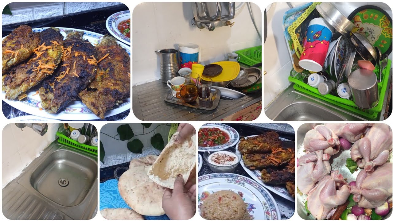 روتين يومي ف رمضان 🌿مليت بيتي بالخير 🐓الست الشاطره اللي بيتها خير وبركه 🍀مكنش ينفع اعمل غير كده 