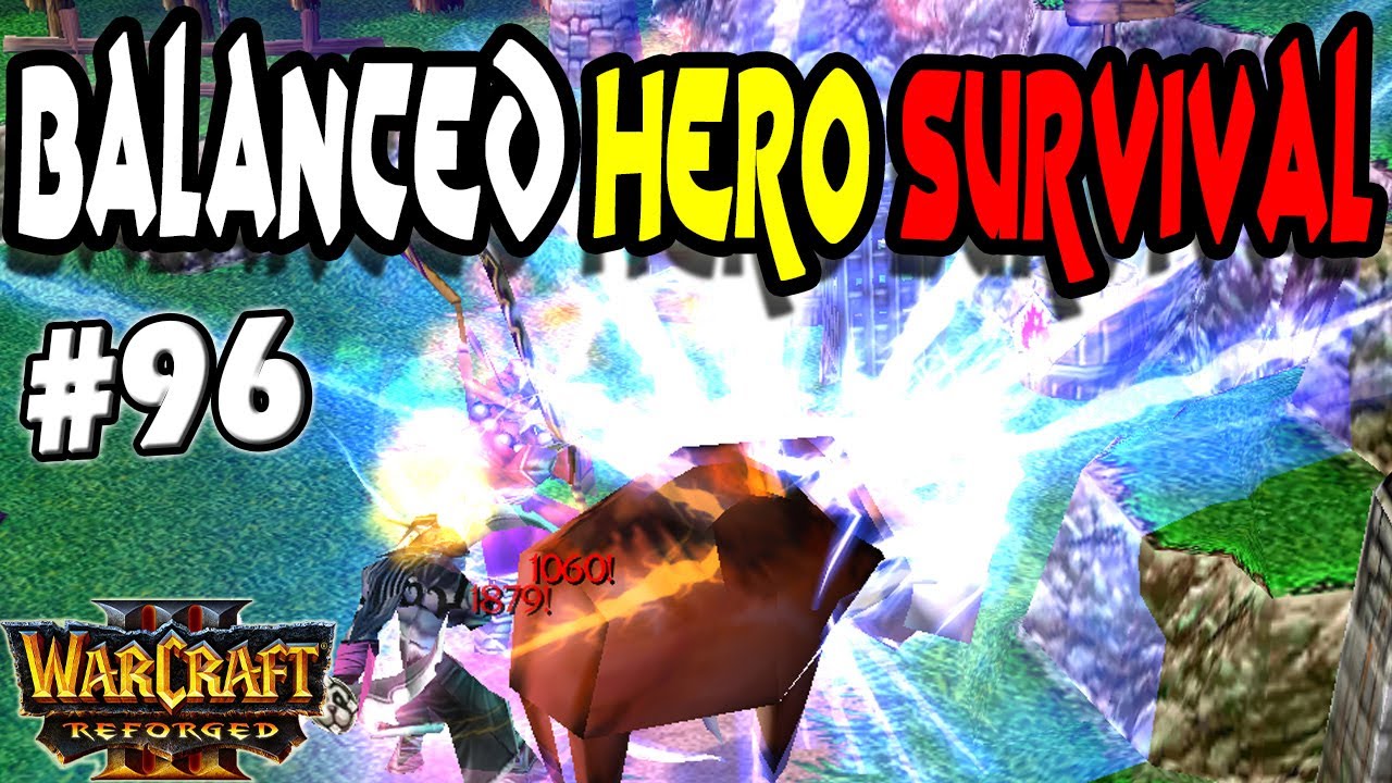 Warcraft 3 | Balanced Hero Survival #96