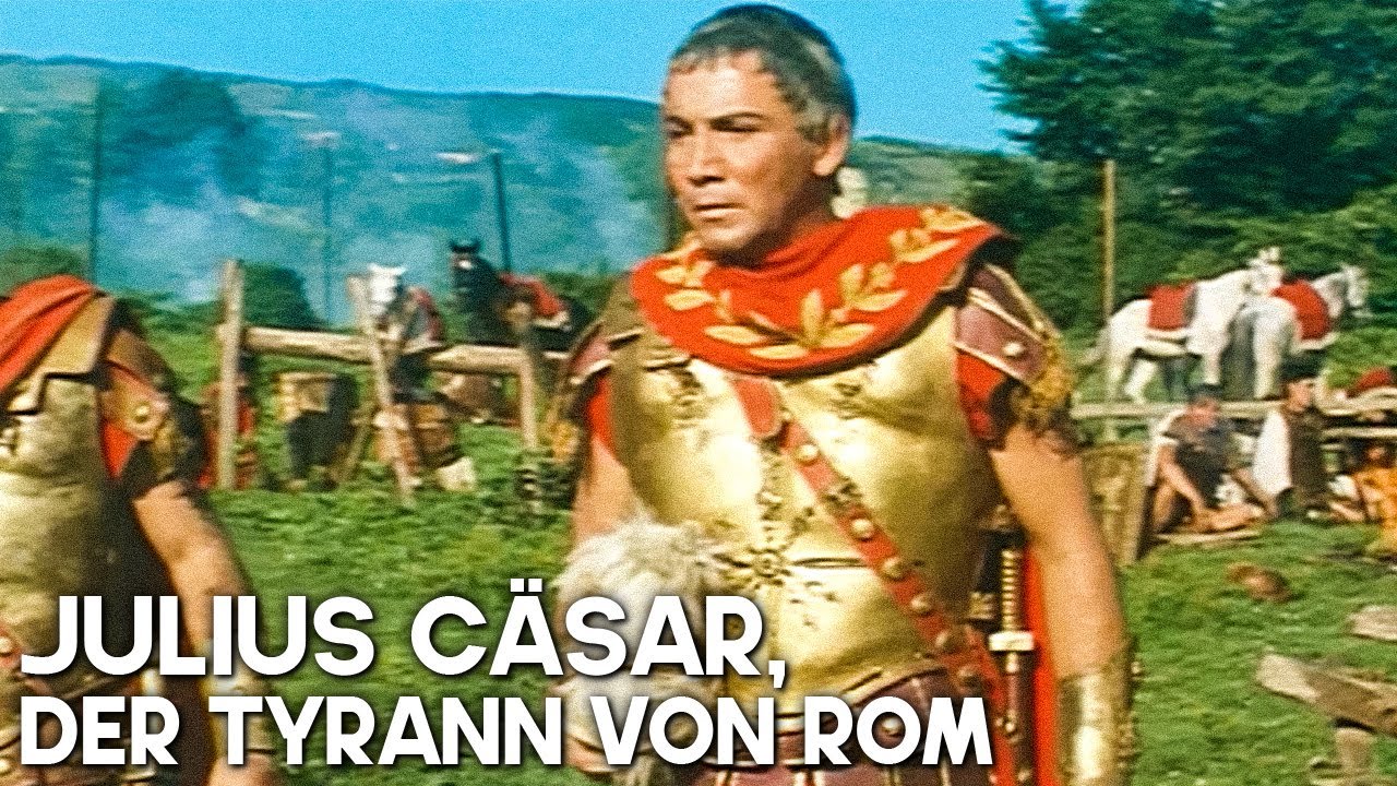 Julius Cäsar, der Tyrann von Rom | Sandalenfilm | Römer gegen Gallier | Geschichte