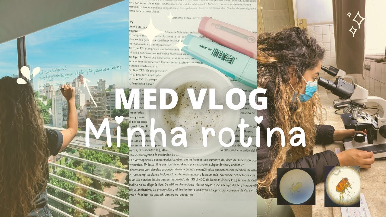 ROTINA DE UMA ESTUDANTE DE MEDICINA NA ARGENTINA - UNLP