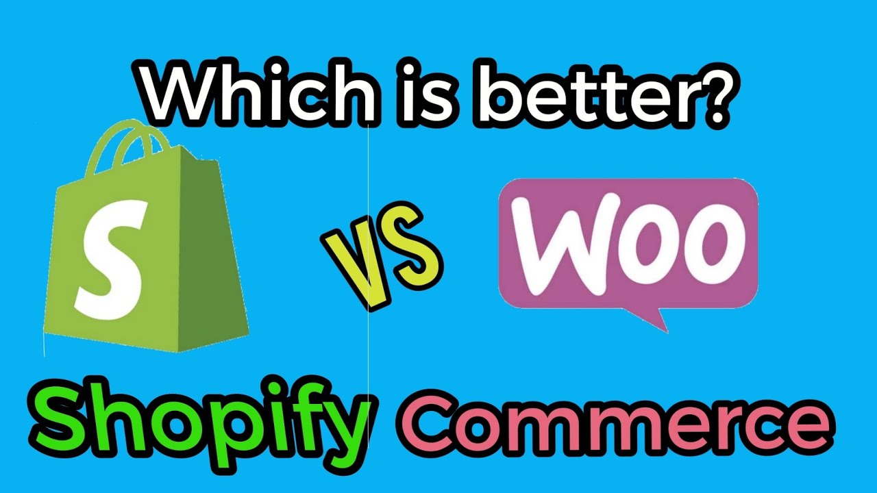 Shopify vs Woocmmerce A Comprehensive Comperison | Best Ecommerce Platform In 2025