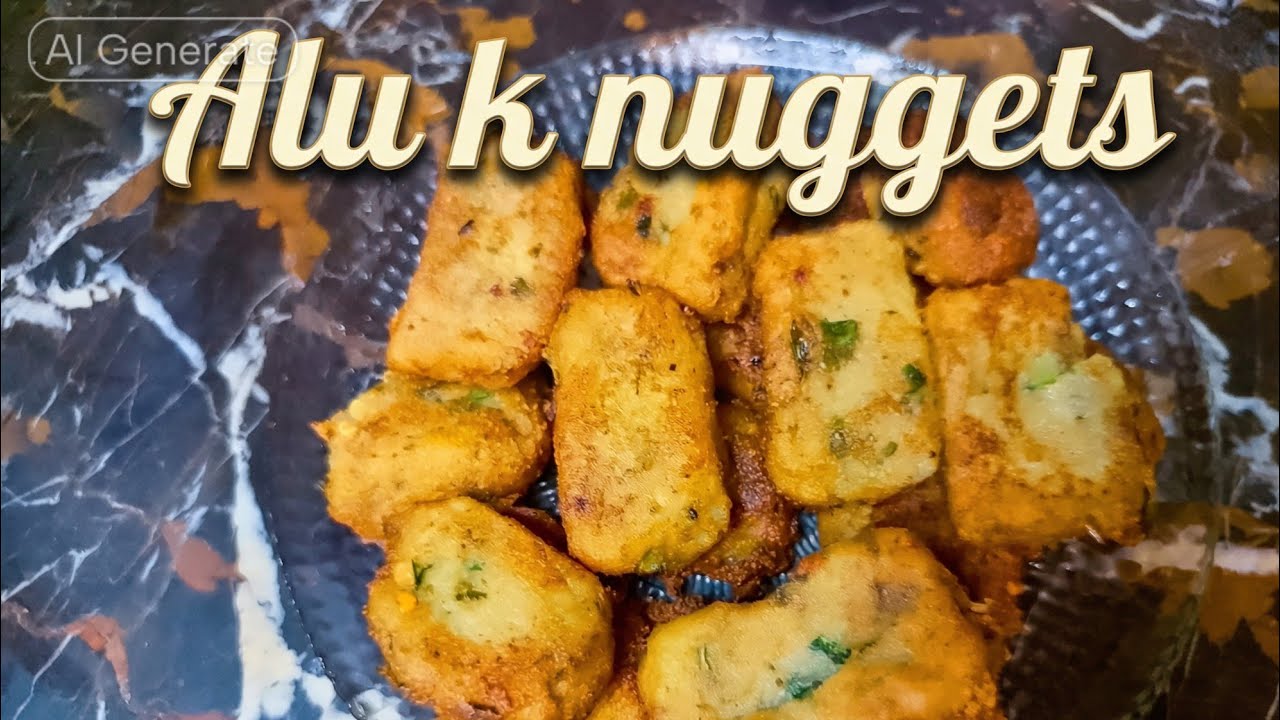 Aloo Nuggets Recipe | Crispy Potato Nuggets | Easy Snacks | Home Cooking Taste