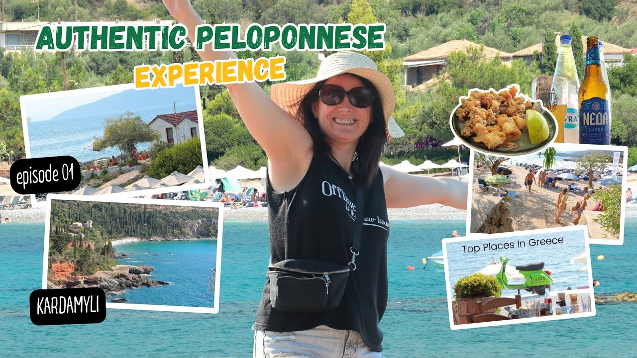 Summer in Messinia Peloponnese Ep. 1 - Kardamyli (Stoupa) GREECE