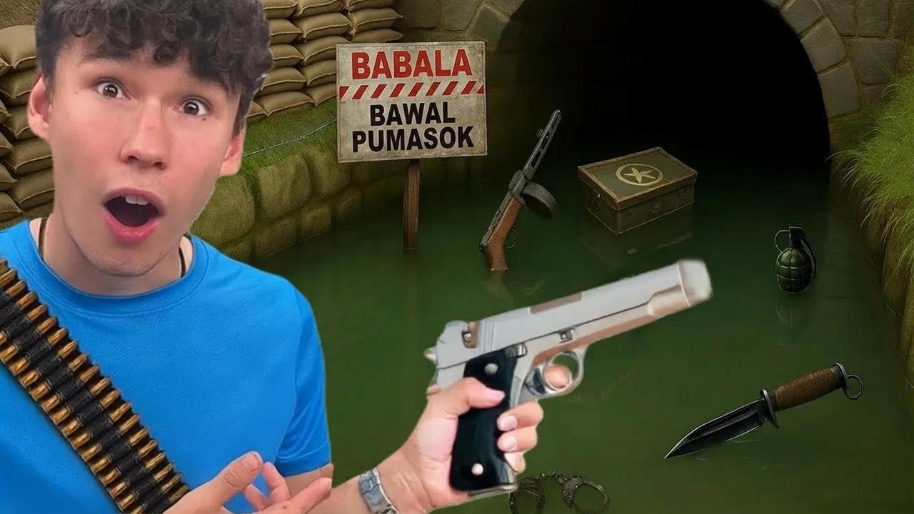 Nadiskubre Ko ang Delikadong Sandata ng Militar sa Imburnal ng Maynila!