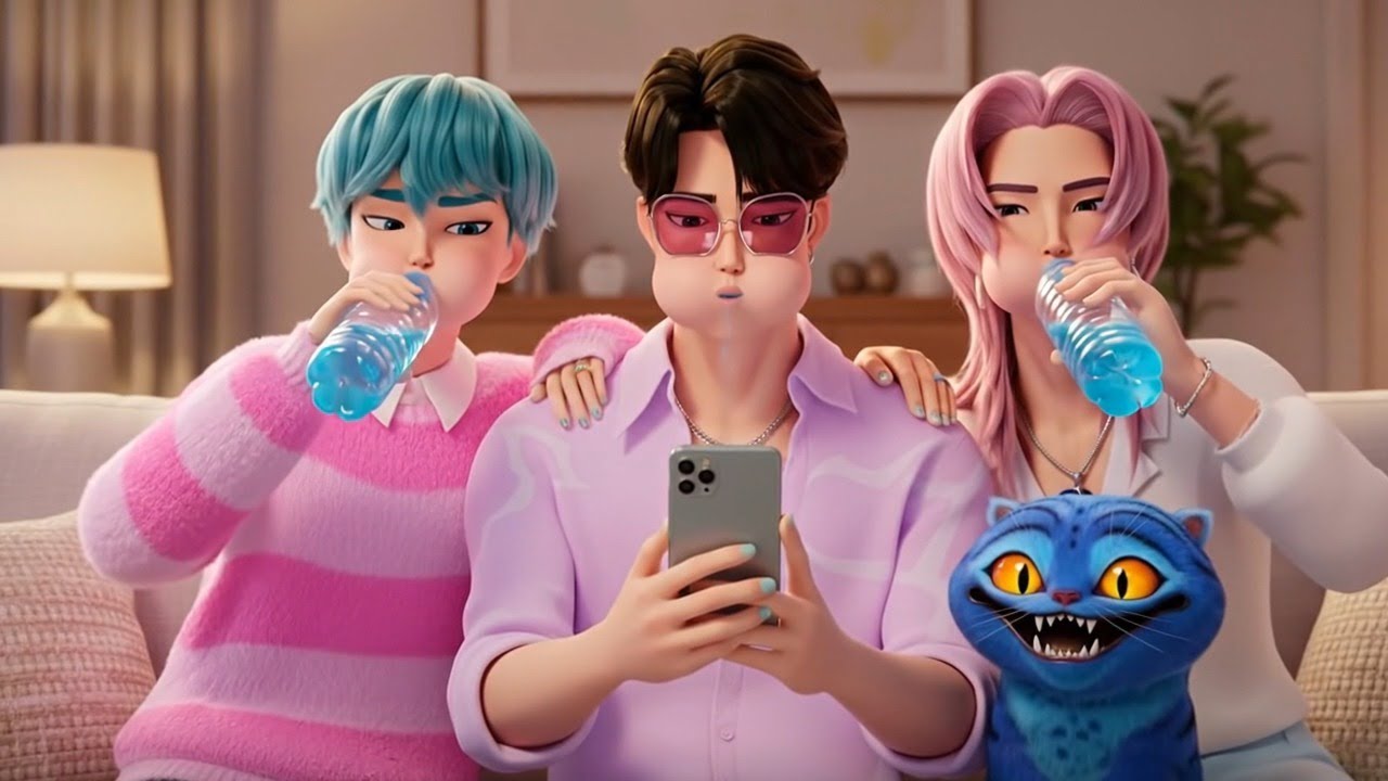TOP 5 Funny Reaction 🤣🤣🤣 With Jinu Baby Saja and Romance | SAJA BOYS | KPOP Demon Hunters Reaction