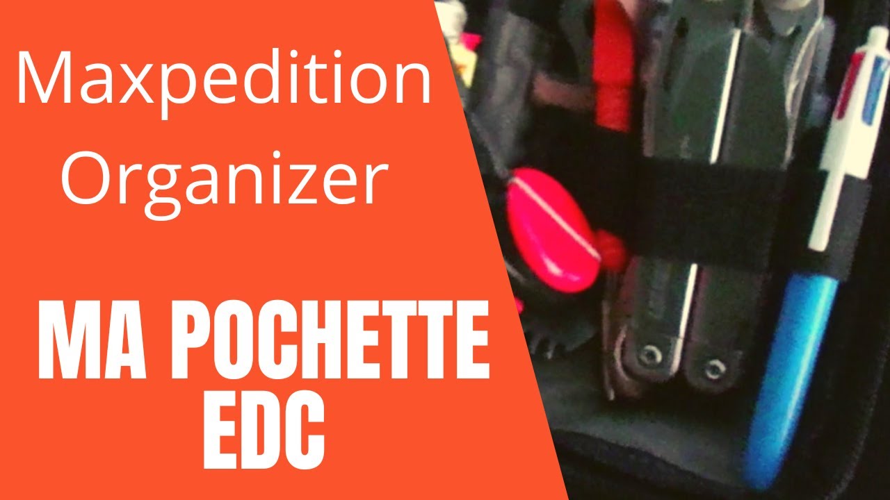 Ma pochette EDC complète - Maxpedition - Mini Pocket Organizer