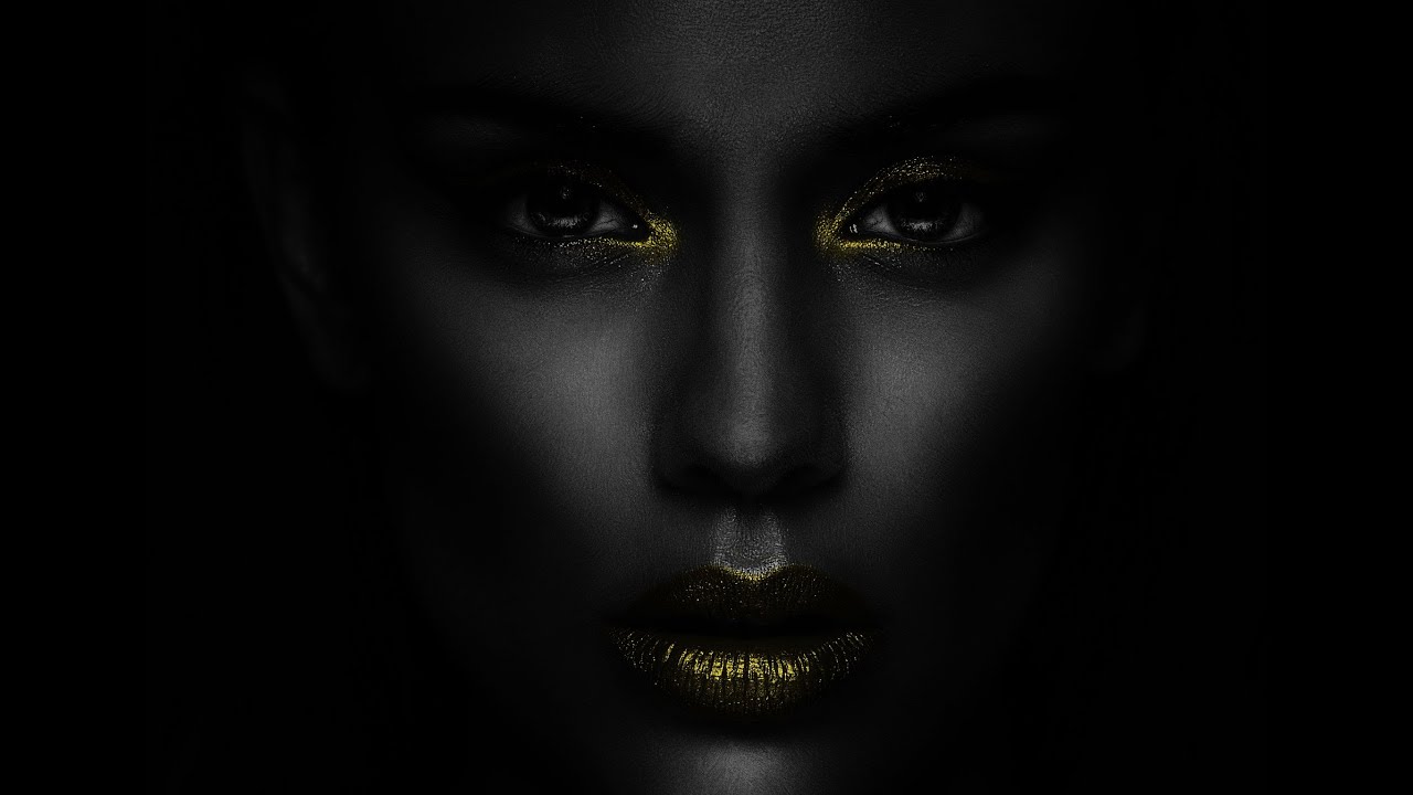 Black skin Photoshop tutorial