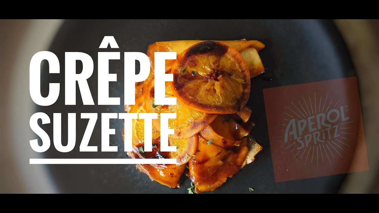 PORTAKALLI FRANSIZ KREP SUZETTE | CRÊPE SUZETTE | TR/ENG