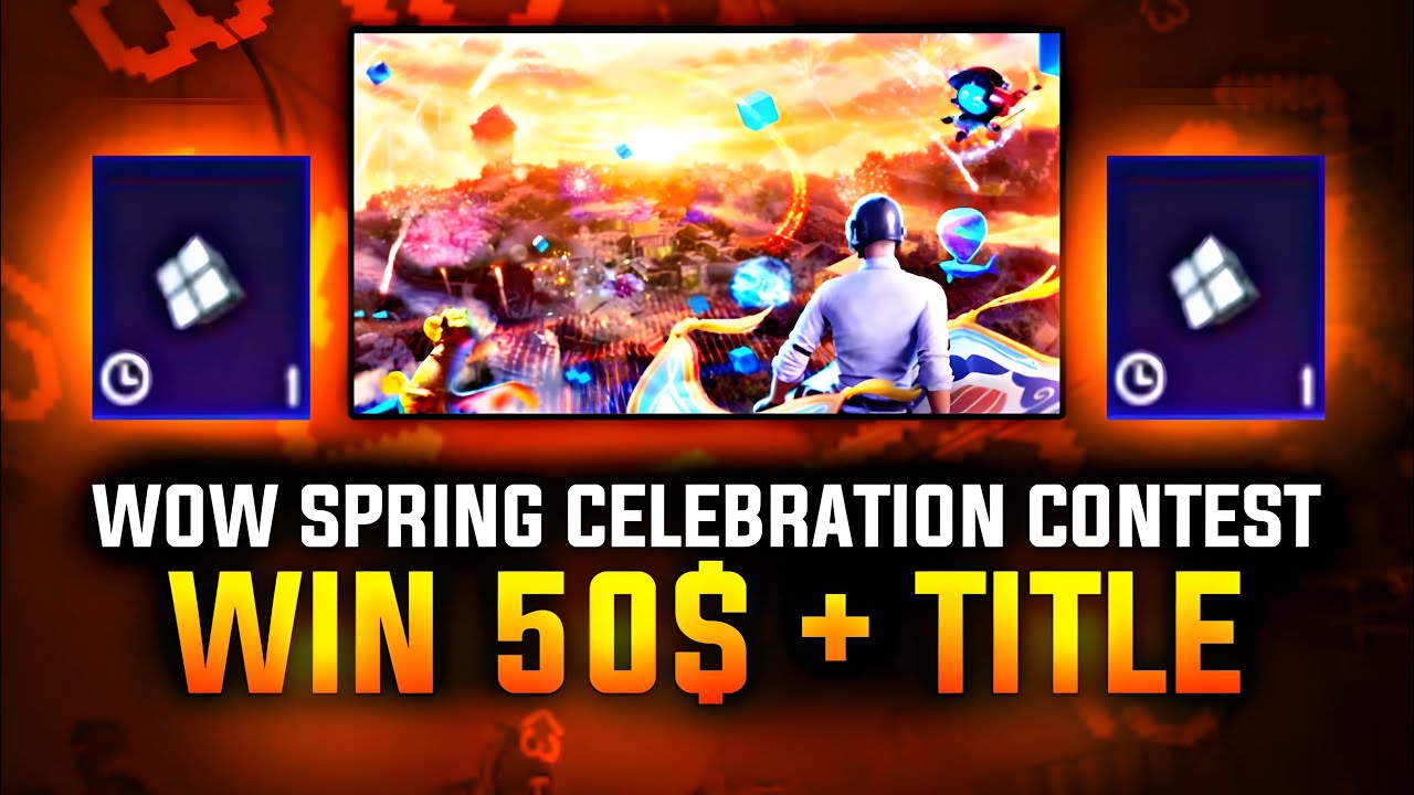 How To Make Wow Spring Celebrations Contest Map | Wow Spring Celebrations Contest | Wow Map Submit 