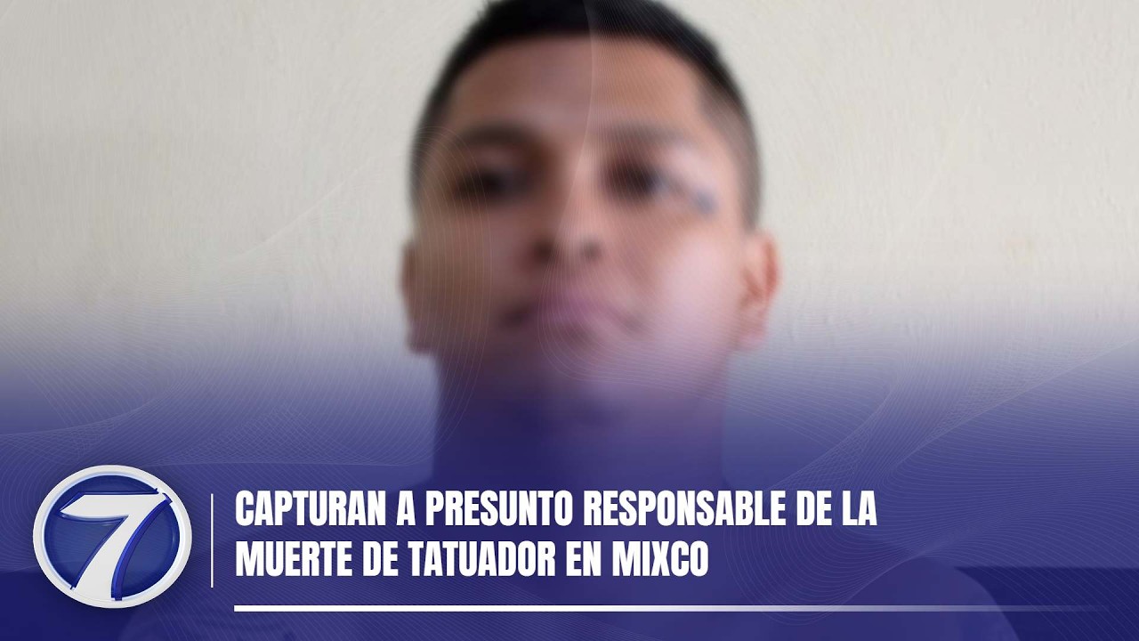 Capturan a presunto responsable de la muerte de tatuador en Mixco