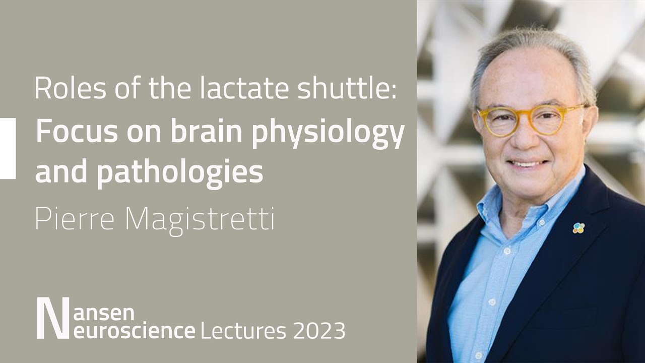 Pierre Magistretti: Roles of the lactate shuttle focus on brain physiology and pathologies (2023)