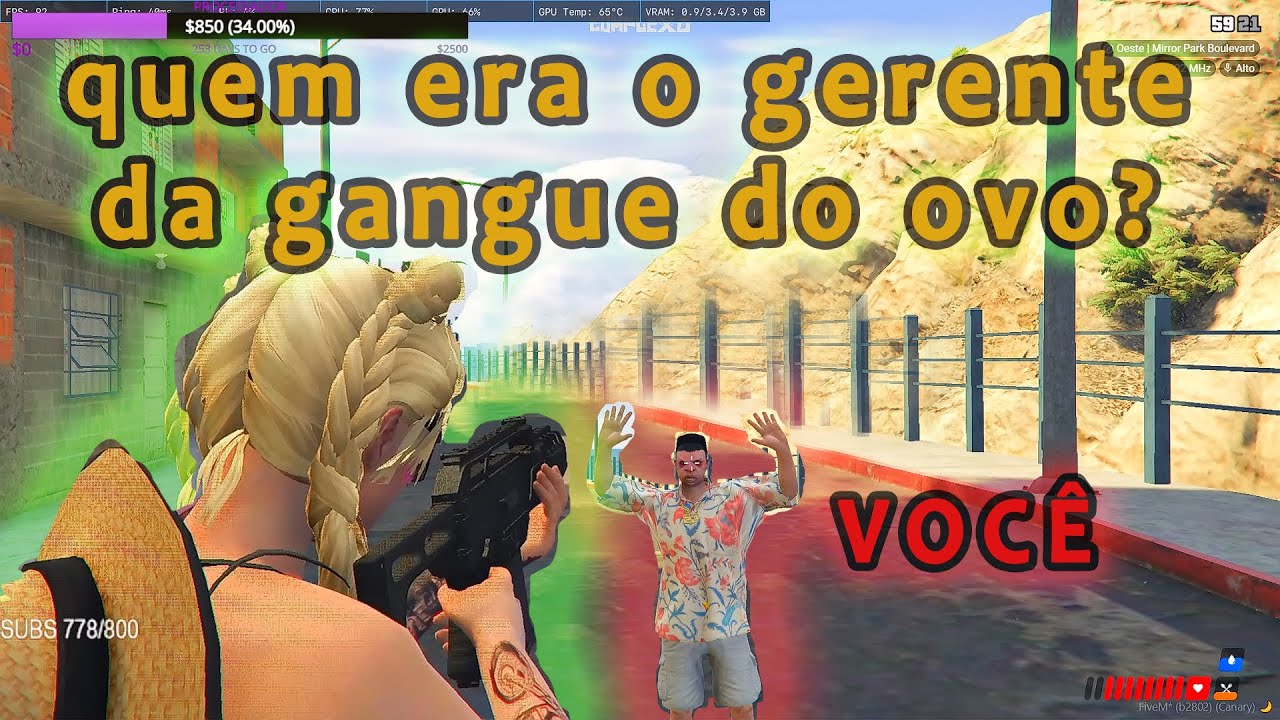 PAULINHO O LOKO OFFLINE M4T4ND0 A MEL NO BECO (ela estava batendo o papo com o chat)