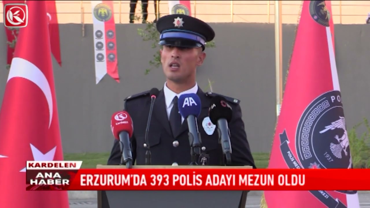 Kardelen TV | ERZURUM POMEM 30. DÖNEM MEZUNLARINI VERDİ
