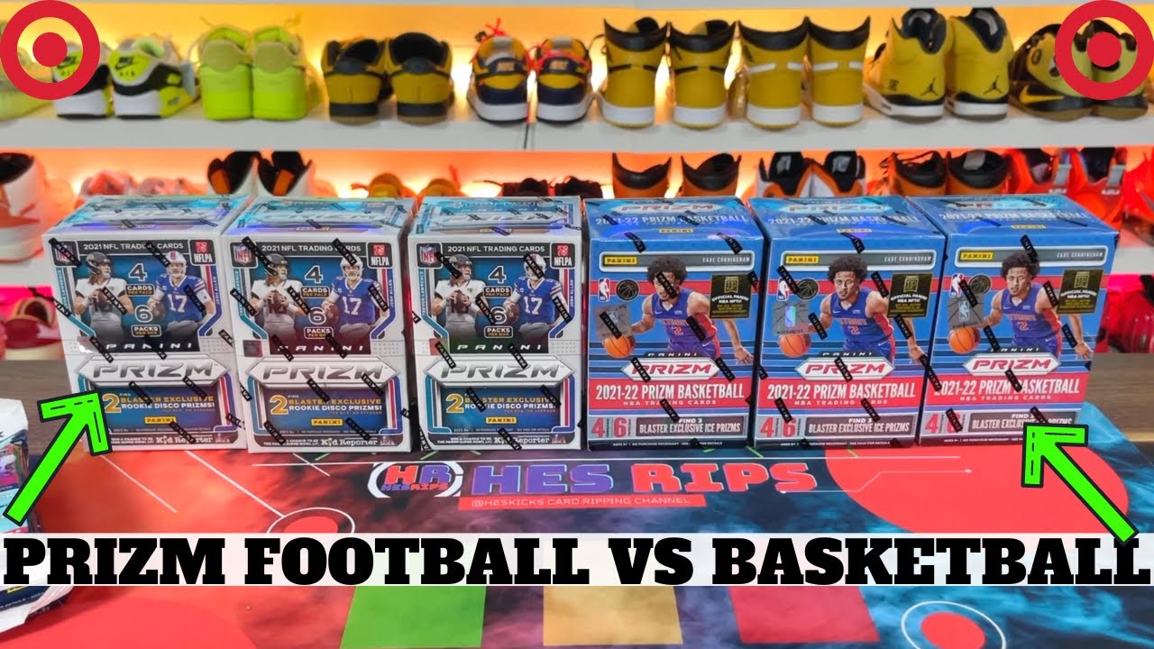 Prizm Football Blaster vs Prizm Basketball Blaster Battle! x 3