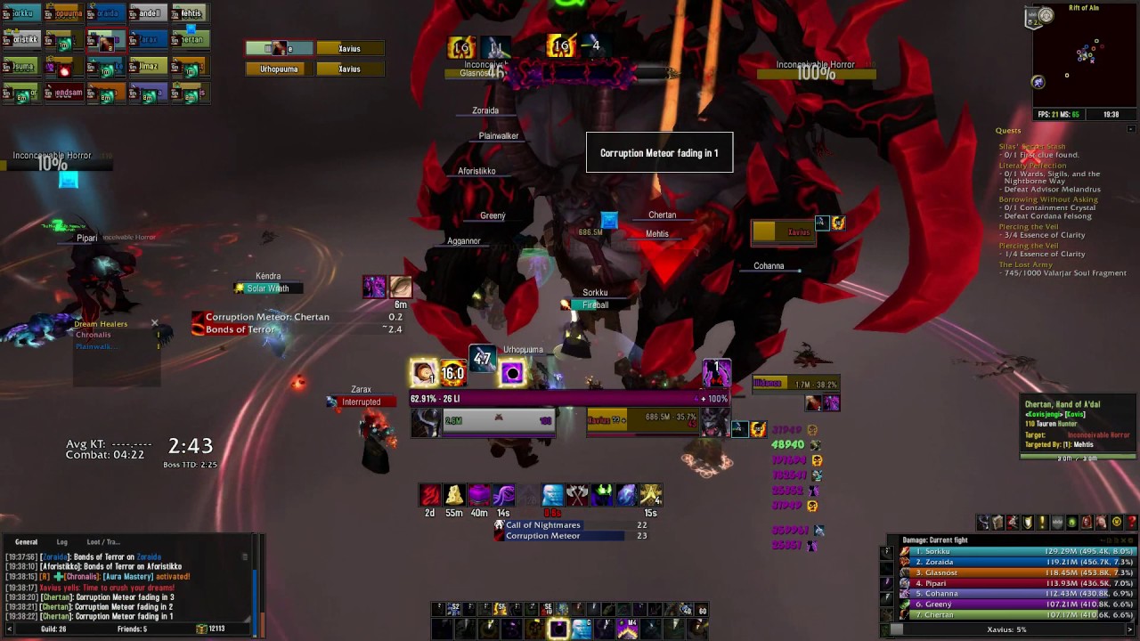 Kovisjengi vs. Xavius Mythic