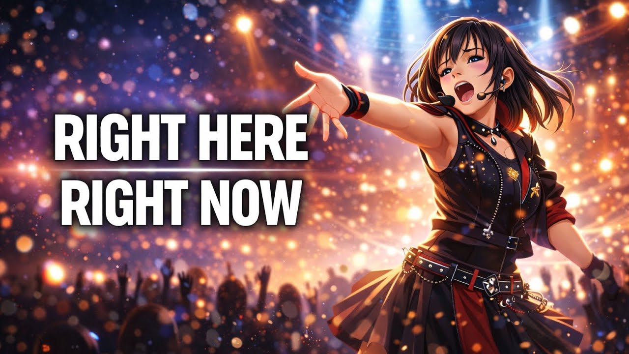 RIGHT HERE, RIGHT NOW｜今この瞬間を生きる英語ポップアンセム【オリジナル曲】