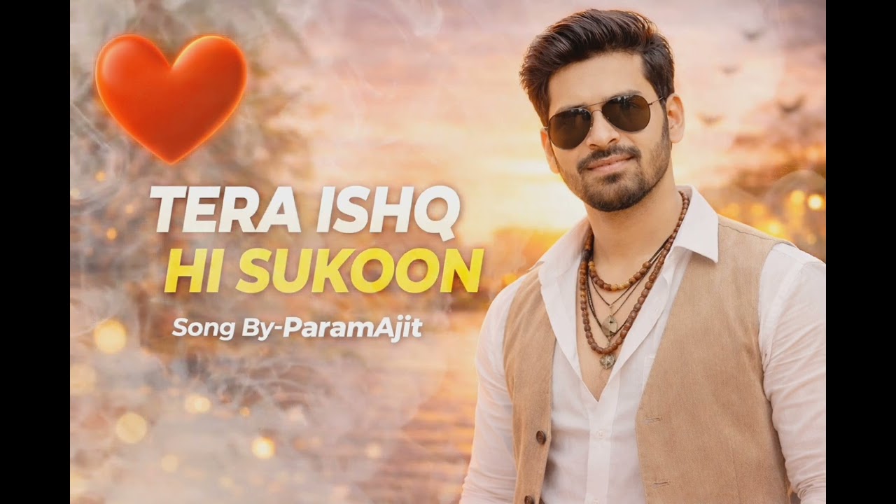 तेरा इश्क ही सुकून।। Tera Ishq hi sukoon By-ParamAjit Sufi heart touching song 
