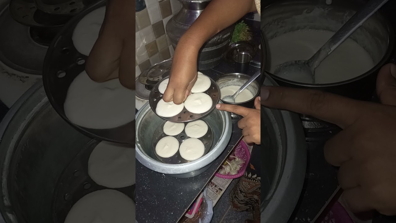 Making Idli in Electric Cooker