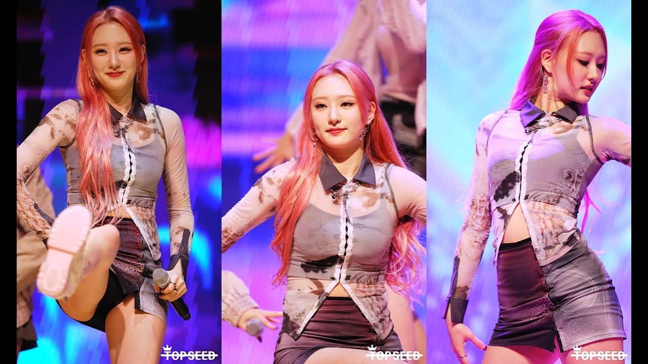 하이키(H1-KEY) 휘서(HWISEO)'건물사이에 피어난 장미' FanCam 2311111@코엑스 진로콘서트