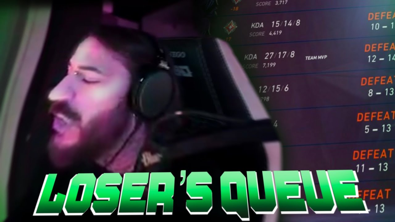 your average LOSER's QUEUE experience