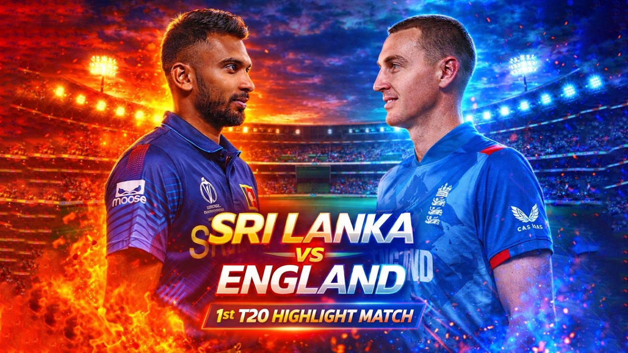 Sri Lanka 🇱🇰 vs England 🏴 1st T20 Highlight Match | Epic Battle 🔥