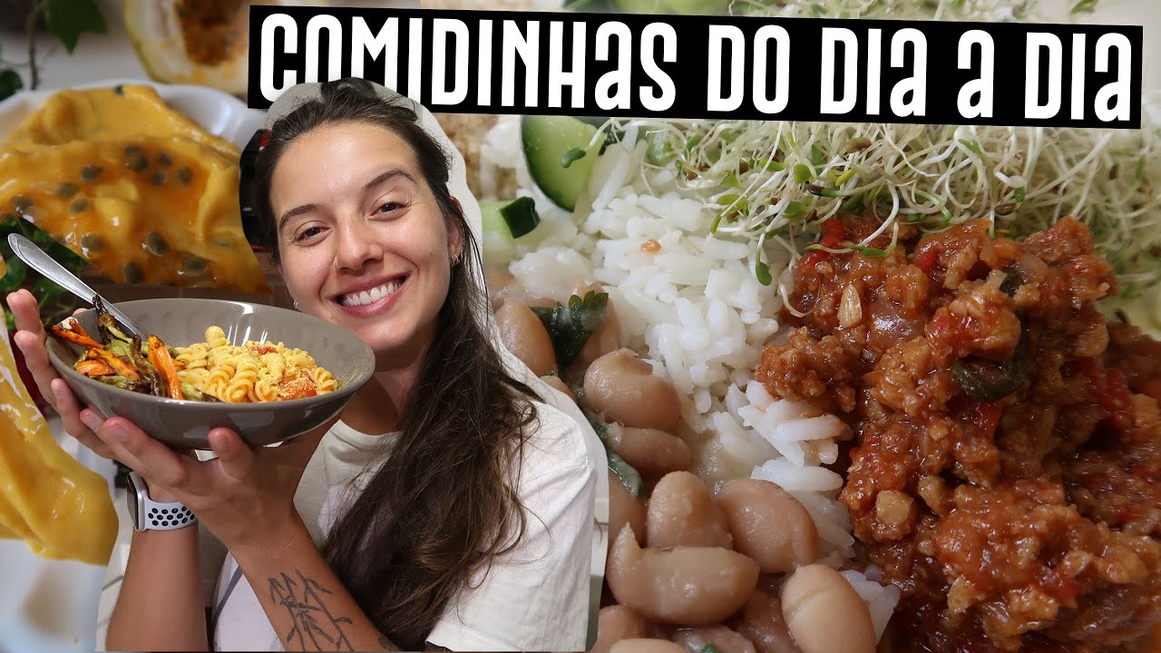 TUDO QUE COMEMOS EM UM DIA VEGANO | COMIDAS SIMPLES DO DIA A DIA | TNM Vegg