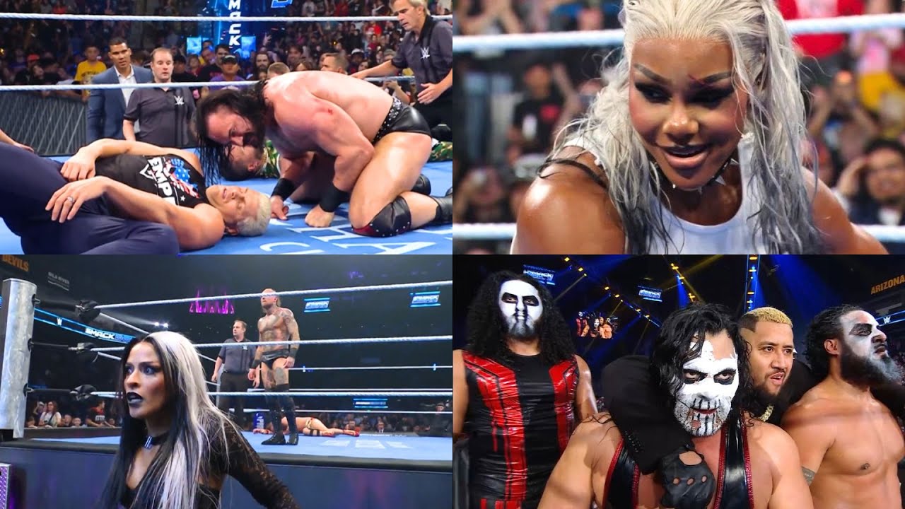 Результаты WWE SmackDown 24.10.25: Макинтайр стоит на ногах, Джейд Каргилл делает хил-тёрн, Зелин...