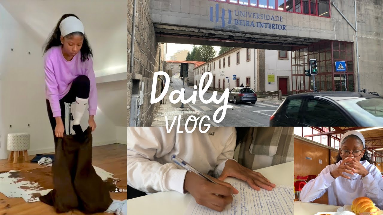 Vlog: Um dia de aulas comigo (Universidade, Rotina de estudante, Ci&ecirc;ncias da Comunica&ccedil;&atilde;o)