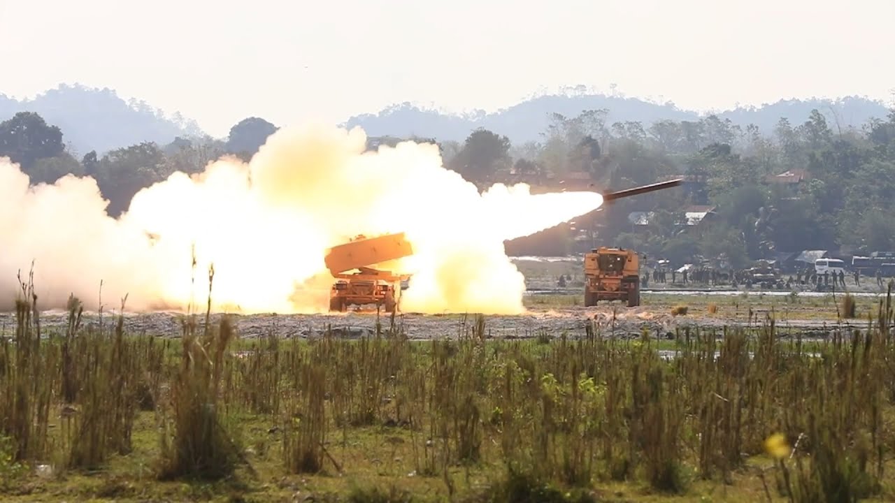 M142 HIMARS Slow-Motion Firing - Salaknib 2022