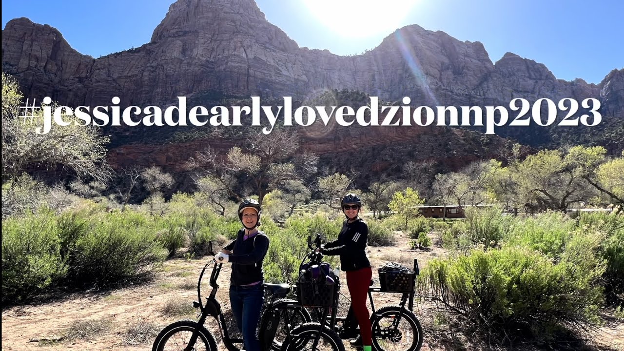 Zion National Park on E-BIKES!