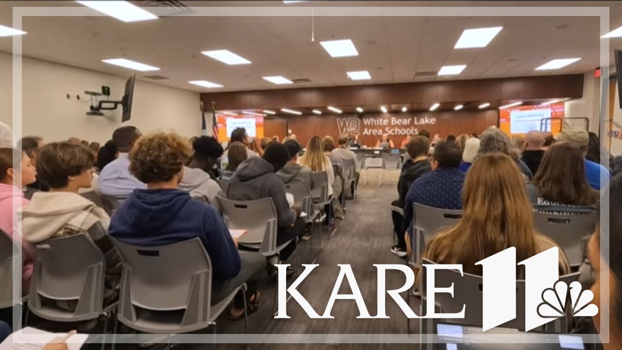 Parents address White Bear Lake school board after 22-year-old fraudulently enrolled at high school