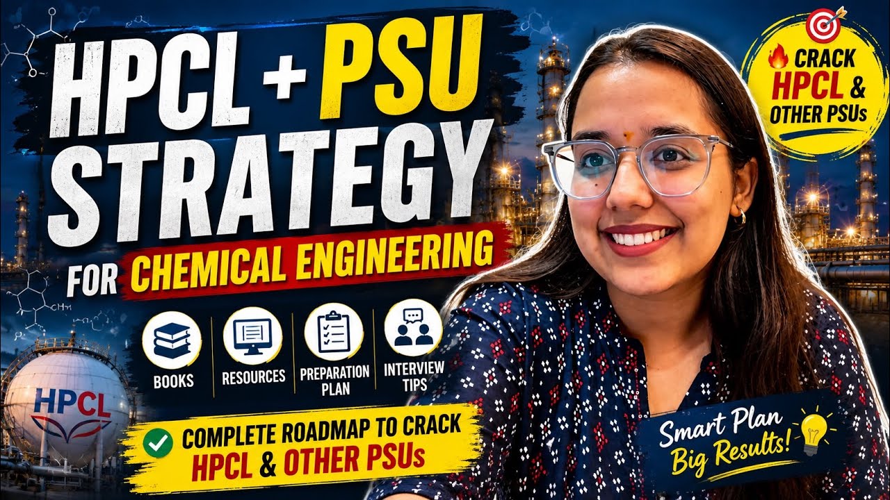 PSU exams preparation strategy for Chemical Engineering Students | A little update about posting 💕