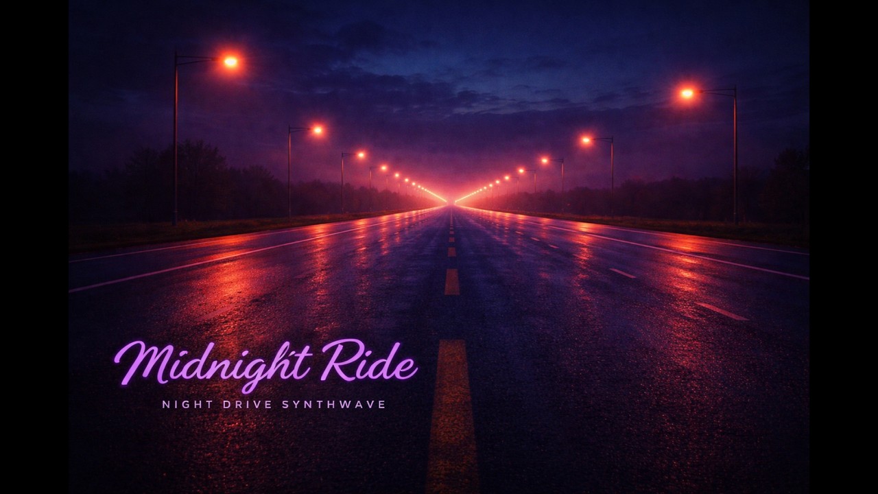 Night Drive Music 🌙 | Deep Focus Synthwave for Studying, Coding & Late Night Flow