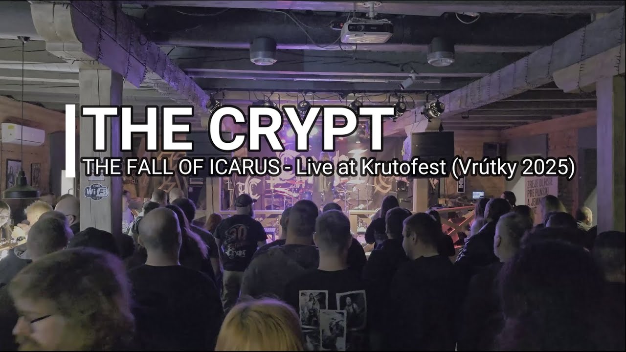 THE CRYPT -  Asturias + The Fall of Icarus - Krutofest - RC Mlyn 2025