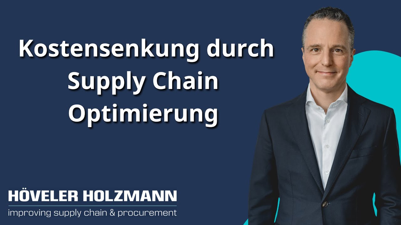 Kostensenkung durch Supply Chain Optimierung