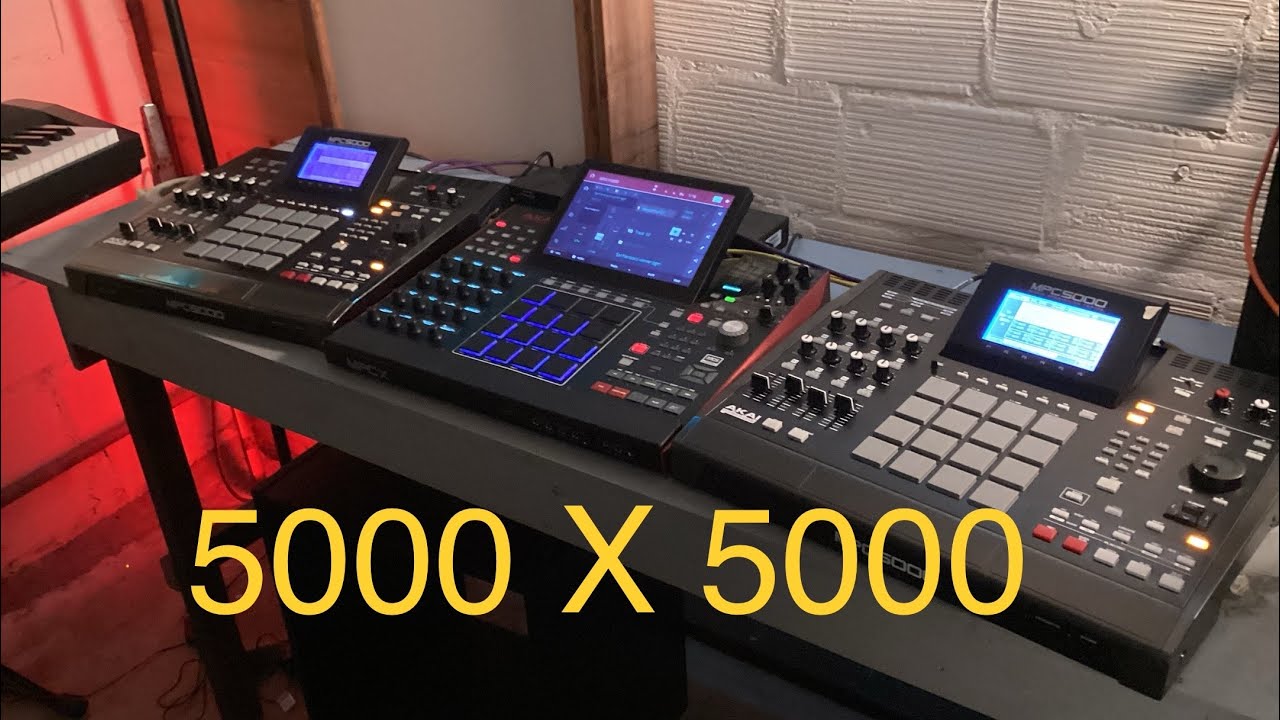 MPC5000, MPCX, and MPC5000 💥 Scott Wiener Mix