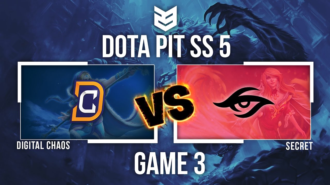 23 Creative | DotaPit ss5 | Digital CHaos vs Team Secret | Game 3 | Caster : Mybone vs Yato vs Pato